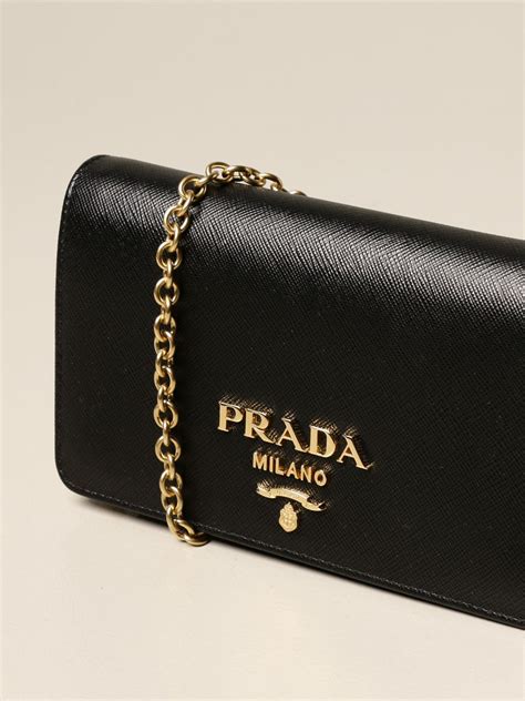 prada borsa nera piccola|Mini borsa in pelle .